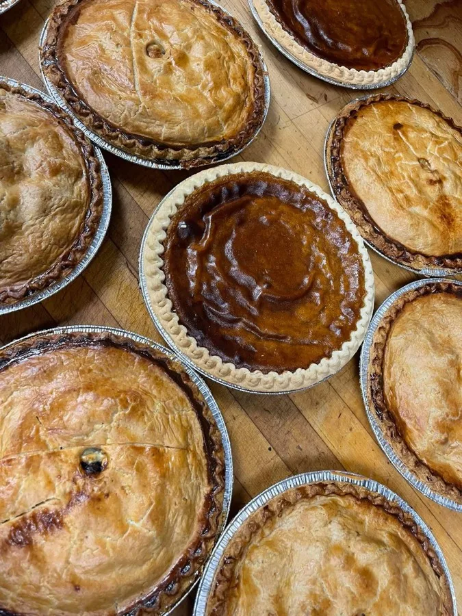 Fresh baked hand pies